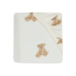 Drap housse berceau 40x80 cm jersey teddy bear