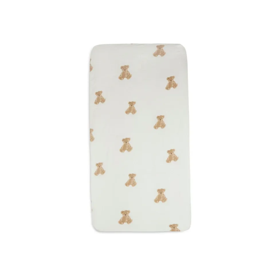 Drap housse berceau 40x80 cm jersey teddy bear