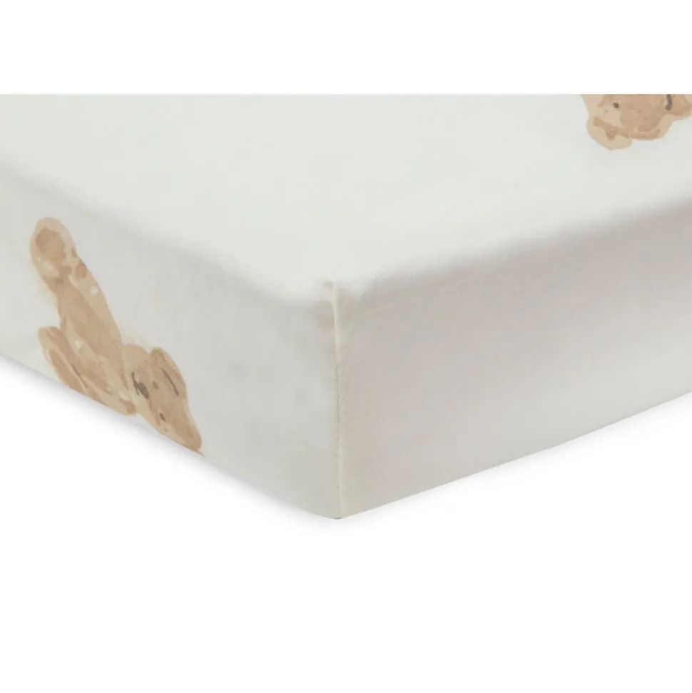 Drap housse berceau 40x80 cm jersey teddy bear