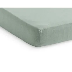 Drap housse berceau 40x80 cm jersey ash green