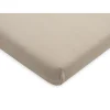Drap housse berceau 40x80 cm jersey nougat