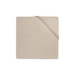 Drap housse berceau 40x80 cm jersey nougat