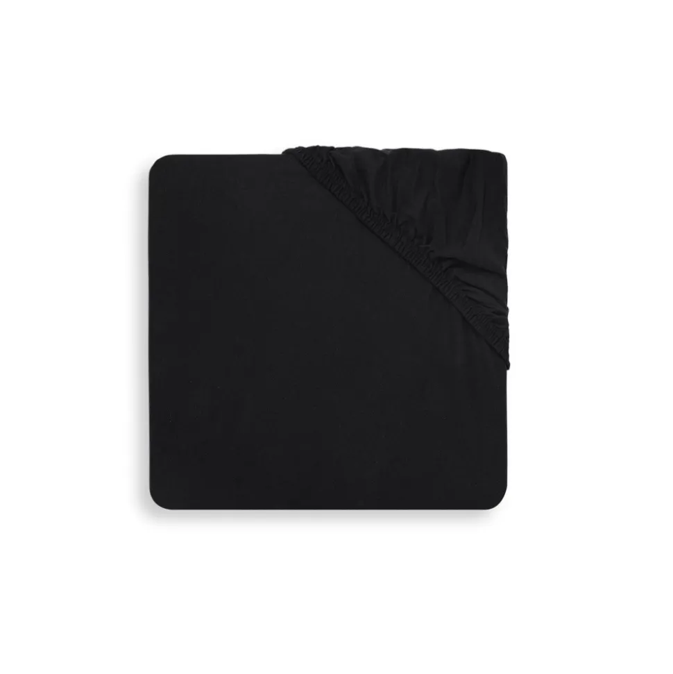 Drap housse berceau 40x80 cm jersey noir