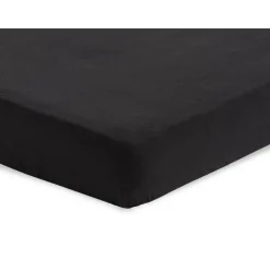 Drap housse berceau 40x80 cm jersey noir