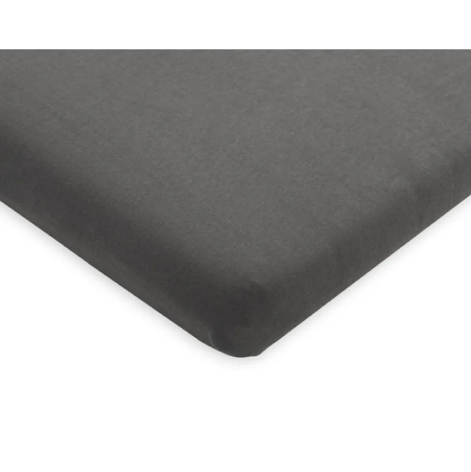 Drap housse berceau 40x80 cm jersey storm grey