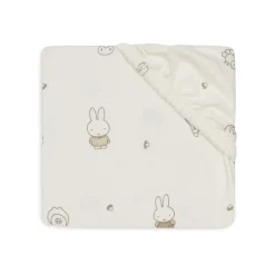 Drap housse berceau 40x80 cm jersey miffy family farm