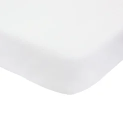 Drap housse blanc 70 x 140 cm