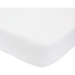 Drap housse blanc 40 x 80 cm