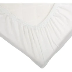 Drap housse blanc 40 x 80 cm