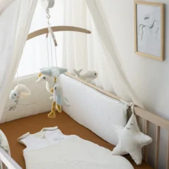 Drap housse camel 70 x 140 cm