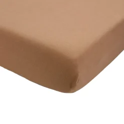 Drap housse camel 60 x 120 cm