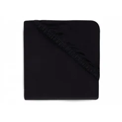 Drap housse ø95cm en jersey matelas de parc black