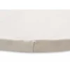 Drap housse ø95cm en jersey matelas de parc nougat