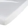 Drap housse coton 70 x 140 cm blanc