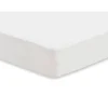 Drap housse en coton 60 x 120 cm white