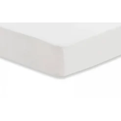 Drap-housse en coton 40x80cm white