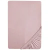 Drap-housse en jersey 40x90cm - 45x90cm lil planet rose/mauve