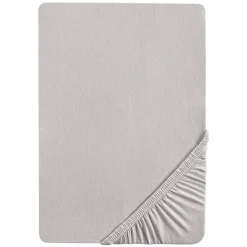 Drap-housse en jersey 40x90cm - 45x90cm lil planet gris argenté