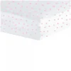 Drap housse 70*140 - etoiles rose