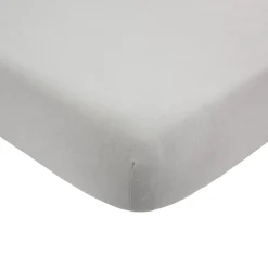 Drap housse gris 60 x 120 cm