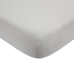 Drap housse gris 70 x 140 cm