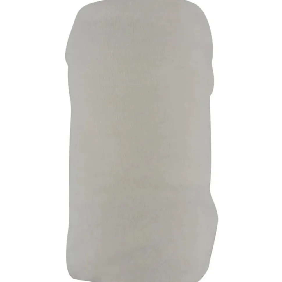 Drap housse gris 70x140 cm jersey
