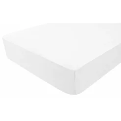 Drap-housse imperméable 50x100 blanc