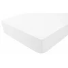 Drap-housse imperméable 70x140 cm blanc