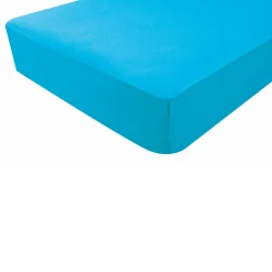 Drap-housse jersey 70x140 cm turquoise