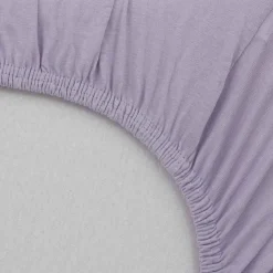 Drap housse lilas 70x140 cm jersey