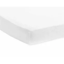 Drap housse molleton 60 x 120 cm white