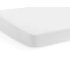 Drap housse éponge imperméable 60 x 120cm blanc