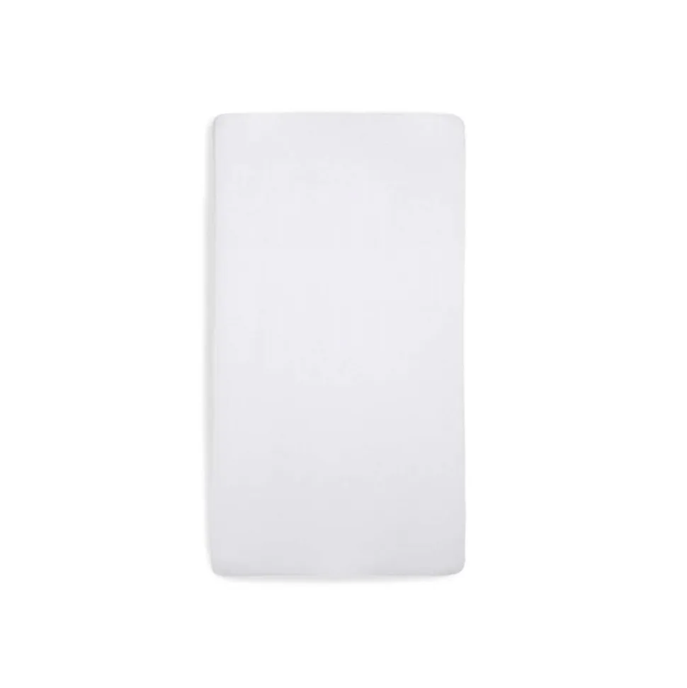 Drap housse éponge imperméable 60 x 120cm blanc