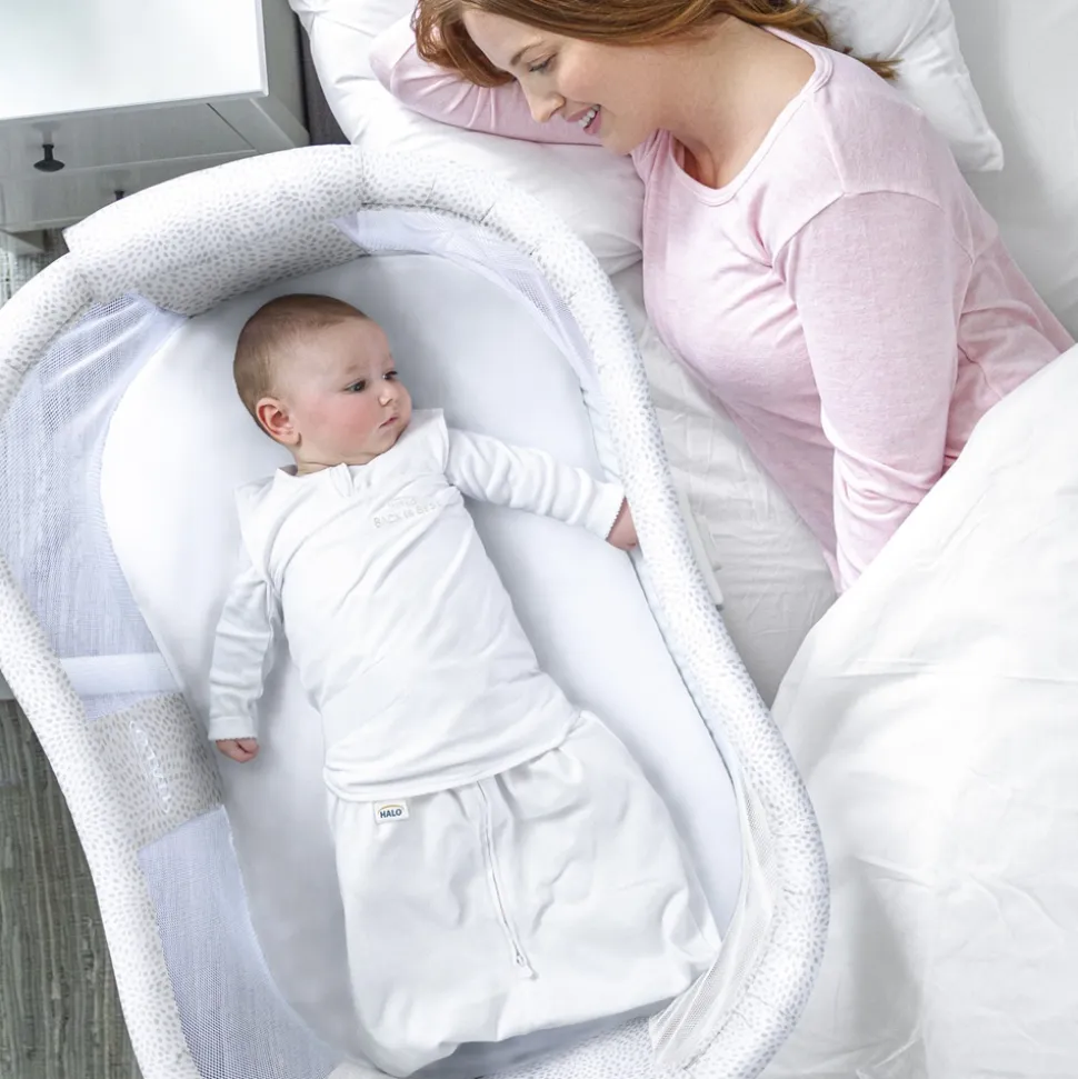 Drap housse pour berceau bassinest blanc