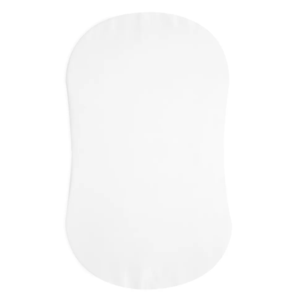 Drap housse pour berceau bassinest blanc