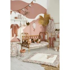 Drap housse pour matelas 70 x 140 cm - caramel forest