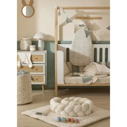 Drap housse pour matelas 70 x 140 cm - jardin enchanté