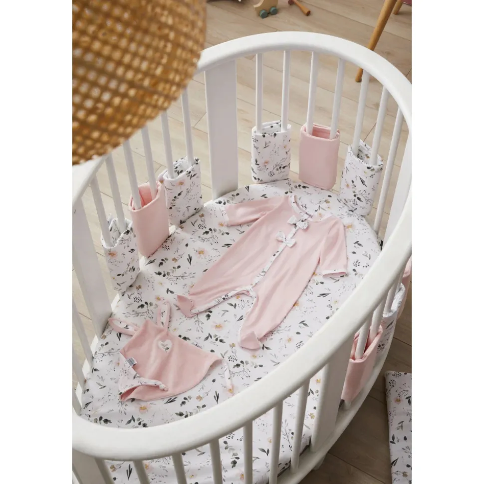 Drap housse pour matelas 60 x 120 cm - sweet garden