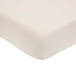 Drap housse sable 60 x 120 cm