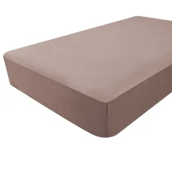 Drap housse taupe 40 x 80 cm
