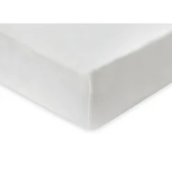 Drap housse 70x140 cm en jersey ivoire