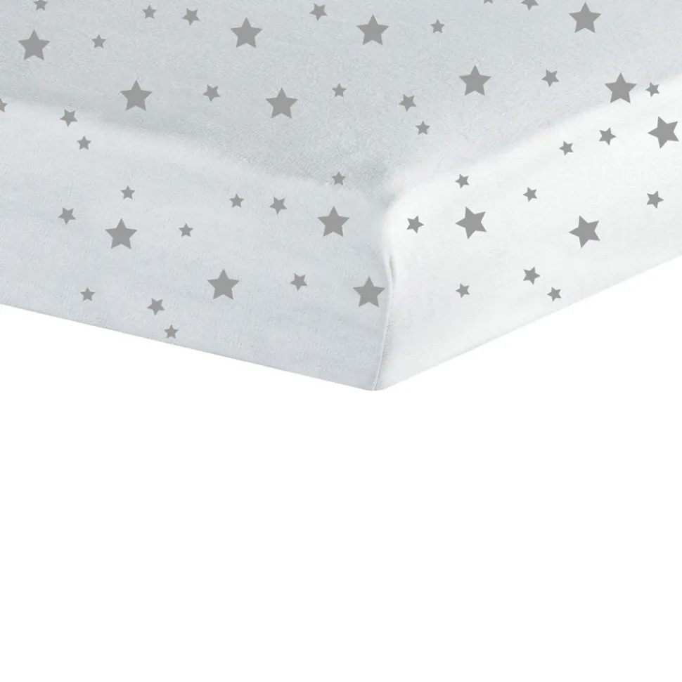 Drap housse 60x120 cm etoiles