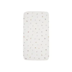 Drap housse 60x120 cm jersey animal friends