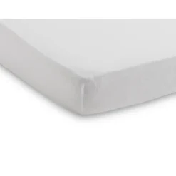 Drap housse 60x120 cm jersey blanc