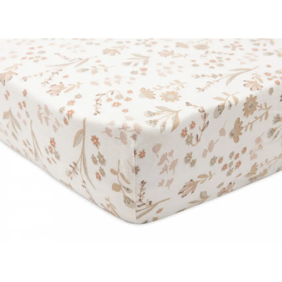 Drap housse 60x120 cm jersey bloomy