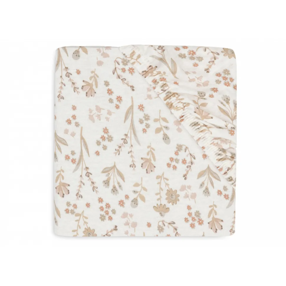 Drap housse 60x120 cm jersey bloomy