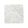 Drap housse 60x120 cm jersey elephant tales