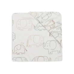 Drap housse 60x120 cm jersey elephant tales