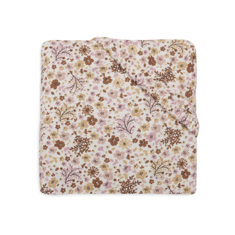 Drap housse 70x140 cm jersey flower fairies