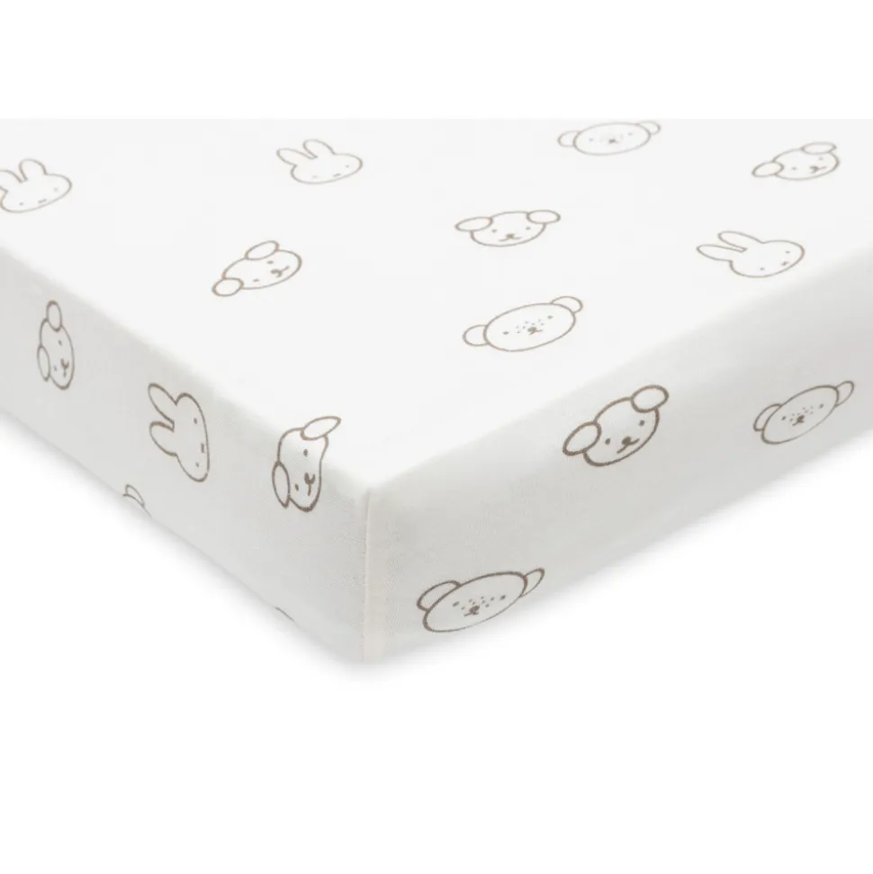Drap housse 60x120 cm jersey miffy and friends